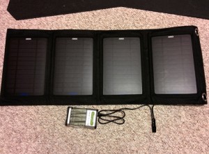 Anker Solar Panel, Custom USB Cable, Goal Zero Guide 10 Charger